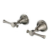 Montpellier Wall Tops - brushed-nickel