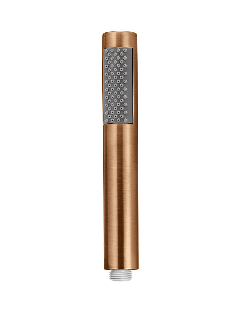 Round Hand Shower Single Function - Lustre Bronze