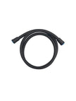 High-strength PVC shower hose with PVC connectors