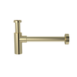 Round bottle trap for 32mm basin waste - PVD Tiger Bronze