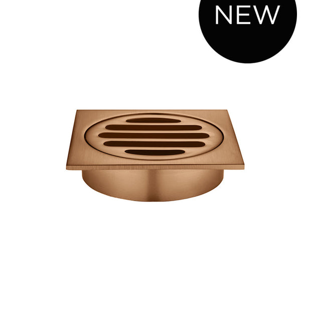 Square Floor Grate Shower Drain 80mm outlet