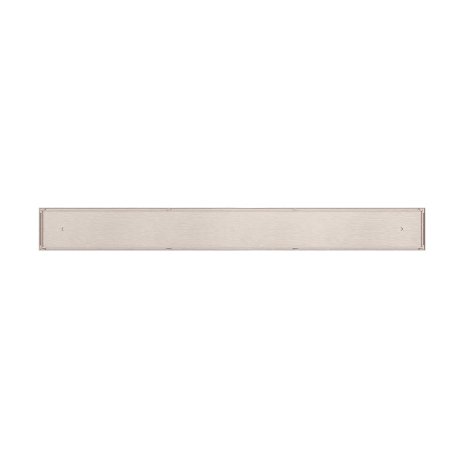Shower Channel Waste With Tile Insert 900mm - Champagne
