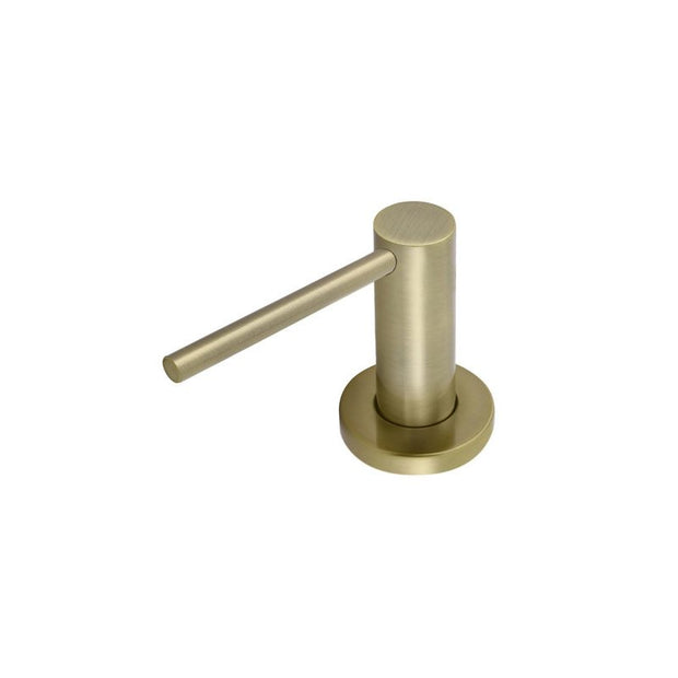 Round Soap Dispenser - PVD Tiger Bronze