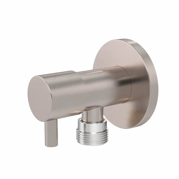 Mini Stop Cistern Tap - Champagne
