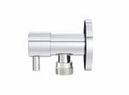 Mini Stop Cistern Tap - Polished Chrome