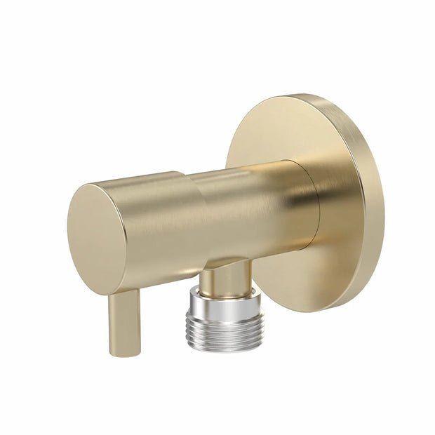 Mini Stop Cistern Tap - PVD Tiger Bronze