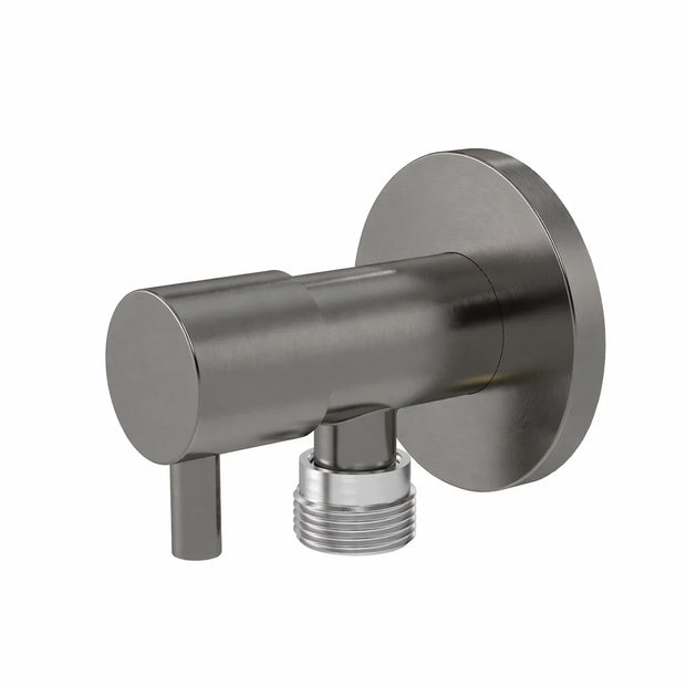 Mini Stop Cistern Tap - Shadow Gunmetal