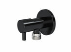 Mini Stop Cistern Tap - Matte Black
