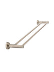 Round Double Towel Rail 600mm