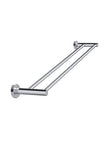 Round Double Towel Rail 600mm