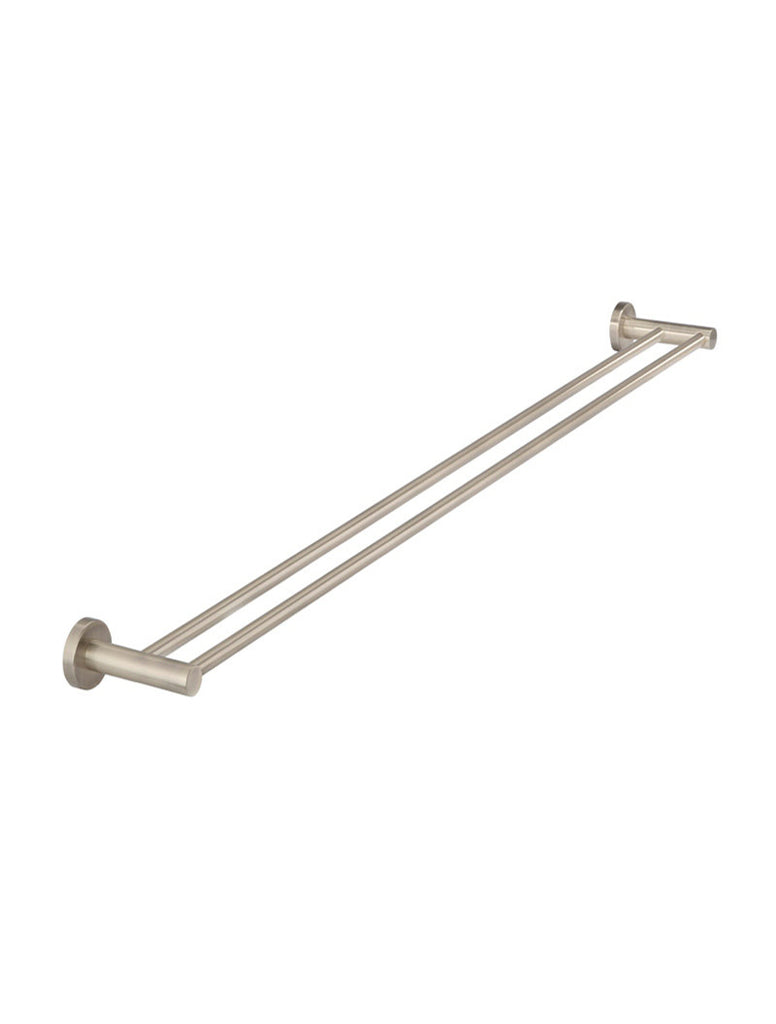 Round Double Towel Rail 900mm