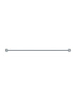 Round Double Towel Rail 900mm - Polished Chrome