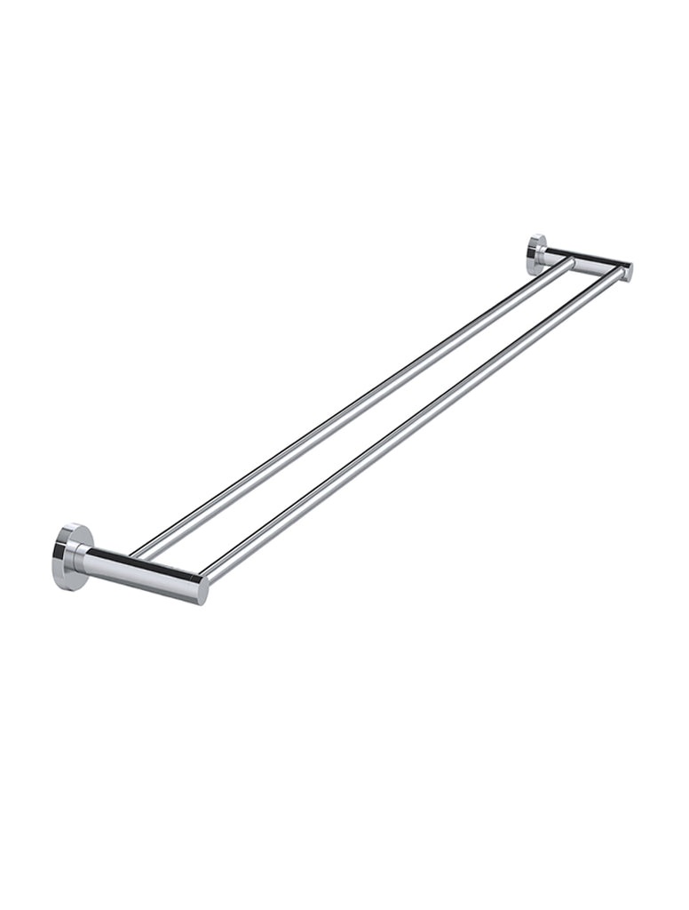 Round Double Towel Rail 900mm