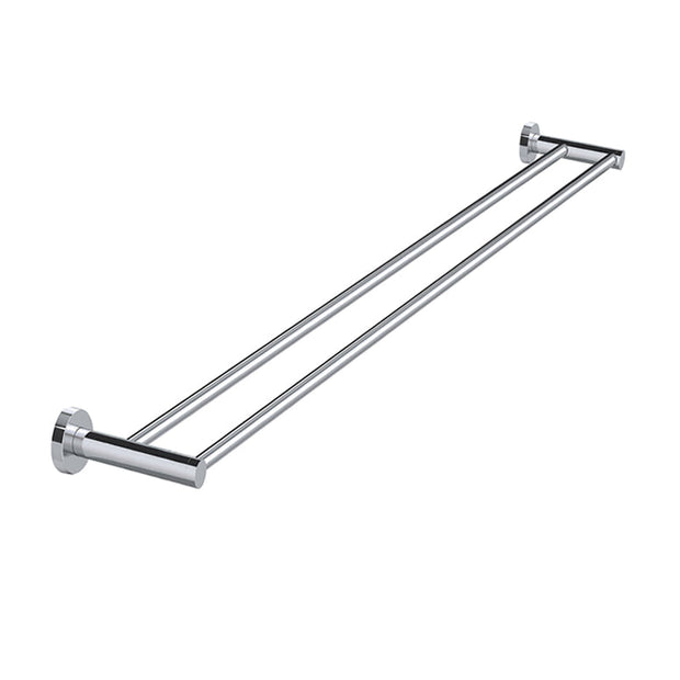 Round Double Towel Rail 900mm