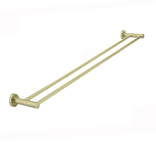 Round Double Towel Rail 900mm