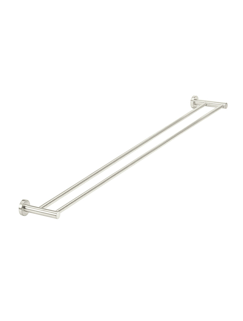 Round Double Towel Rail 900mm