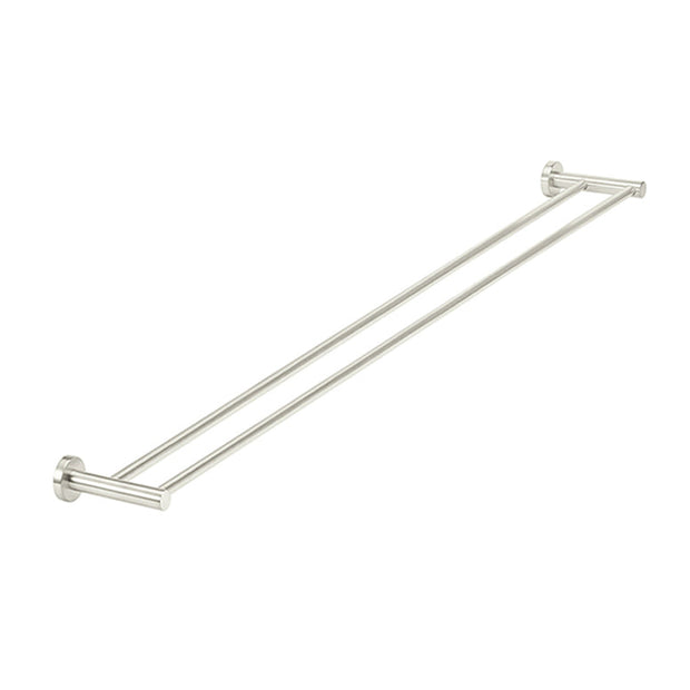 Round Double Towel Rail 900mm