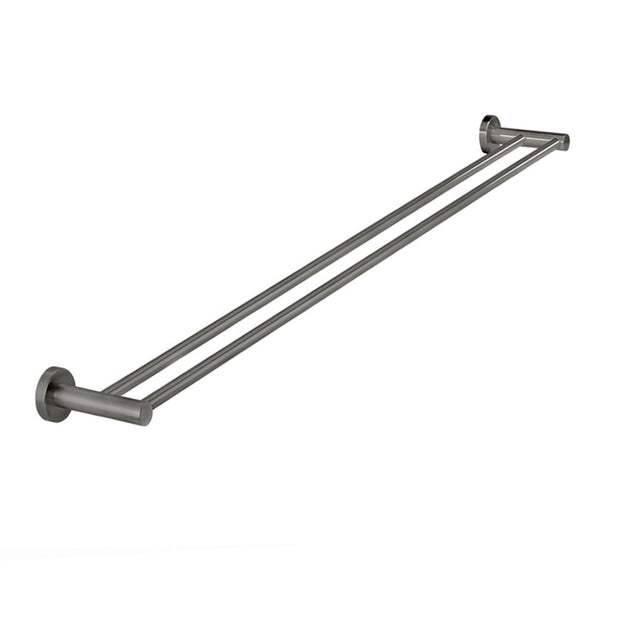 Round Double Towel Rail 900mm
