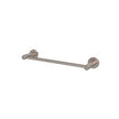 Round Single Towel Rail 300mm - Champagne