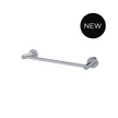 Round Single Towel Rail 300mm