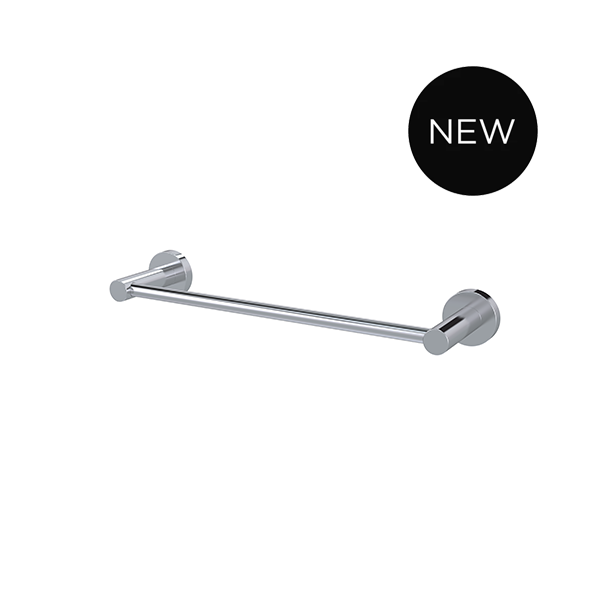Round Single Towel Rail 300mm