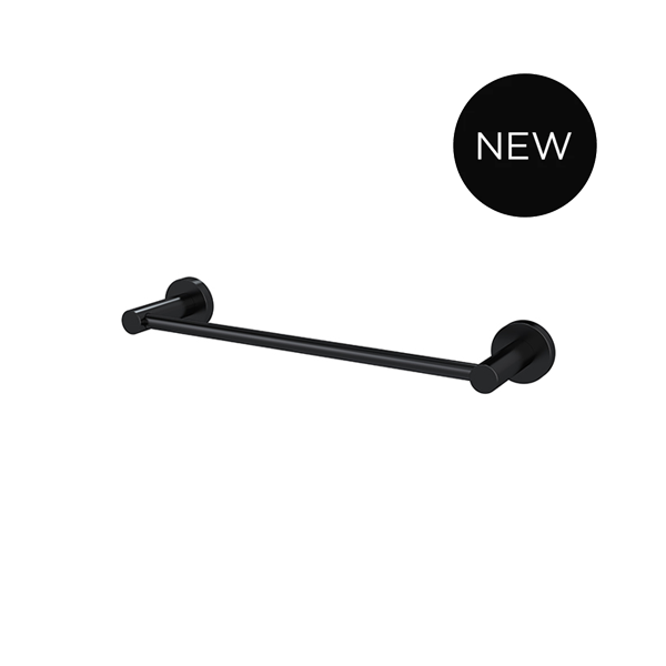 Round Single Towel Rail 300mm