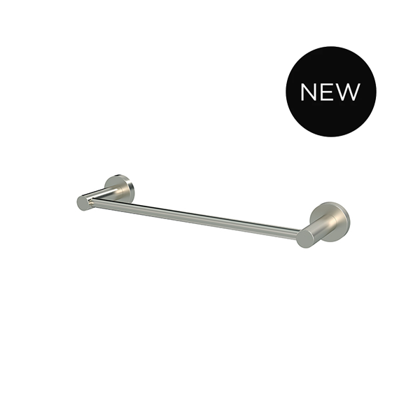 Round Single Towel Rail 300mm