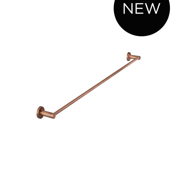 Round Single Towel Rail 600mm