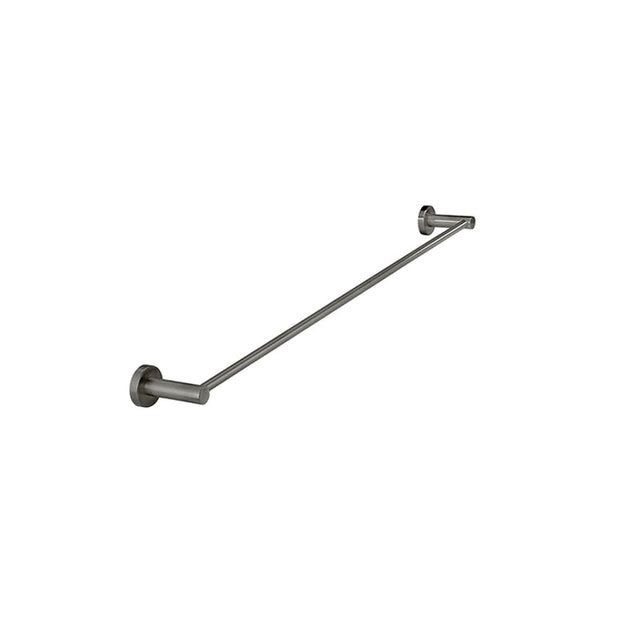 Round Single Towel Rail 600mm