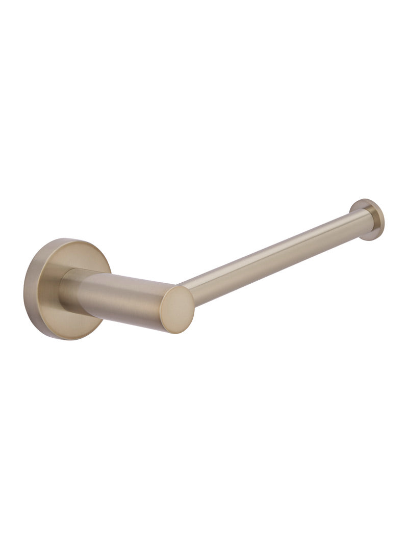 Round Toilet Roll Holder - Champagne