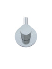 Round Robe Hook - Polished Chrome