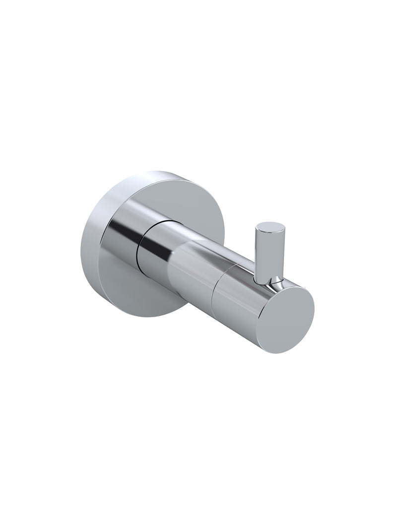 Round Robe Hook - Polished Chrome