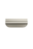 Öppen Edge-Pull 75mm Cabinet Handle (Brushed) - PVD Brushed Nickel