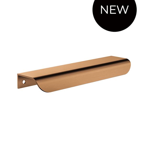 Öppen Edge-Pull 150mm Cabinet Handle (Brushed)