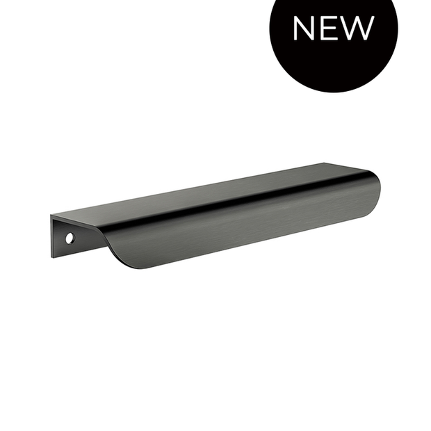 Öppen Edge-Pull 150mm Cabinet Handle (Brushed)