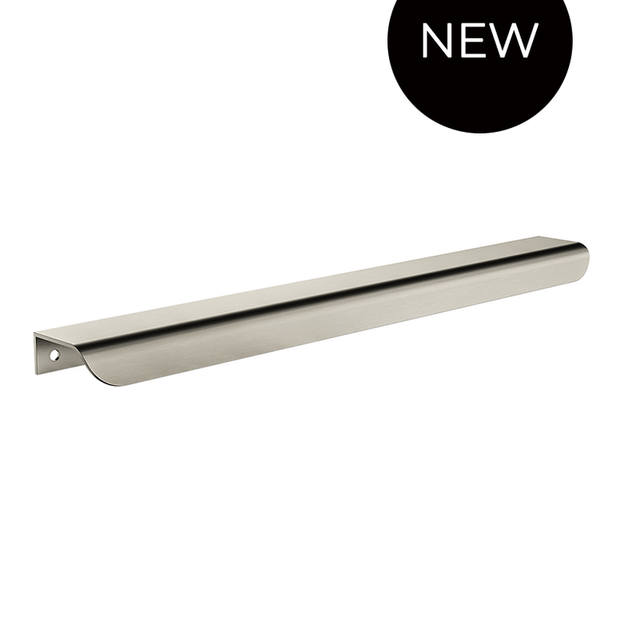 Öppen Edge-Pull 300mm Cabinet Handle (Brushed)