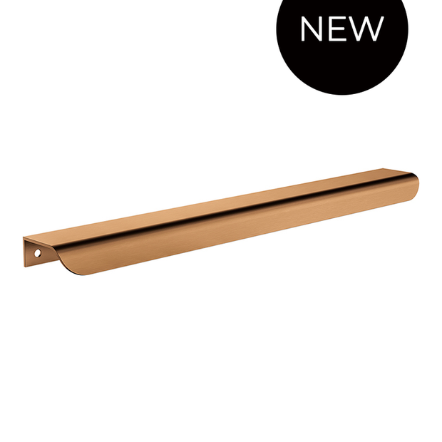 Öppen Edge-Pull 300mm Cabinet Handle (Brushed)