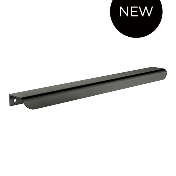 Öppen Edge-Pull 300mm Cabinet Handle (Brushed)
