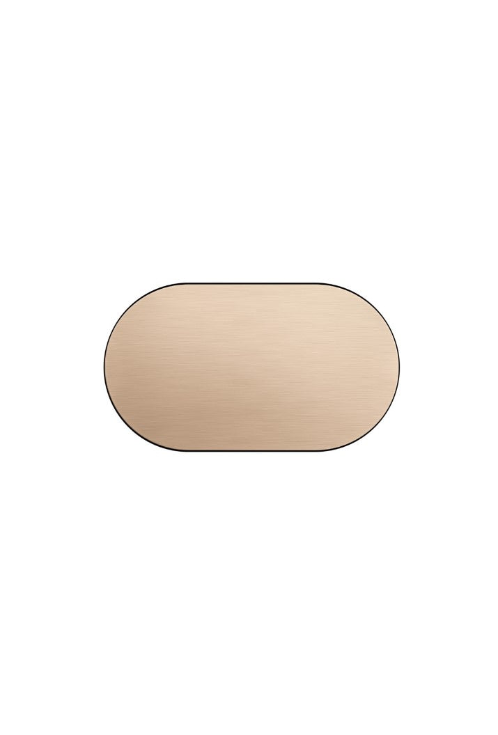Öppen T-Pull Cabinet Handle (Brushed) - PVD Champagne