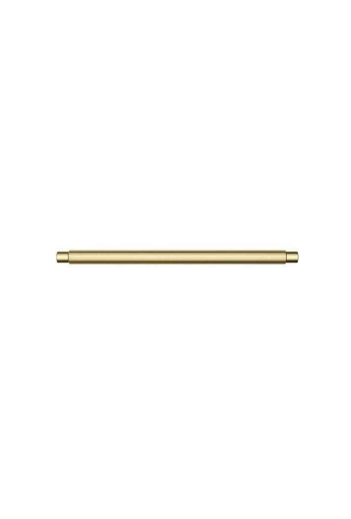Öppen Round Pull 200mm Cabinet Handle (Linear Knurled) - PVD Tiger Bronze