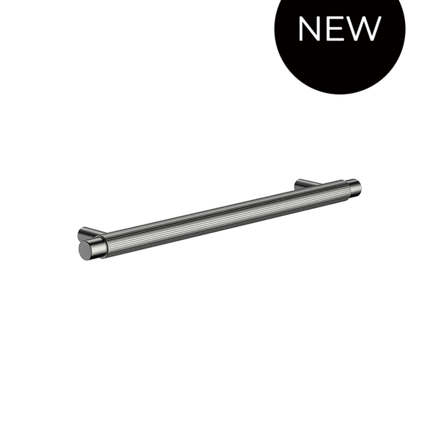 Öppen Round Pull 200mm Cabinet Handle (Linear Knurled)