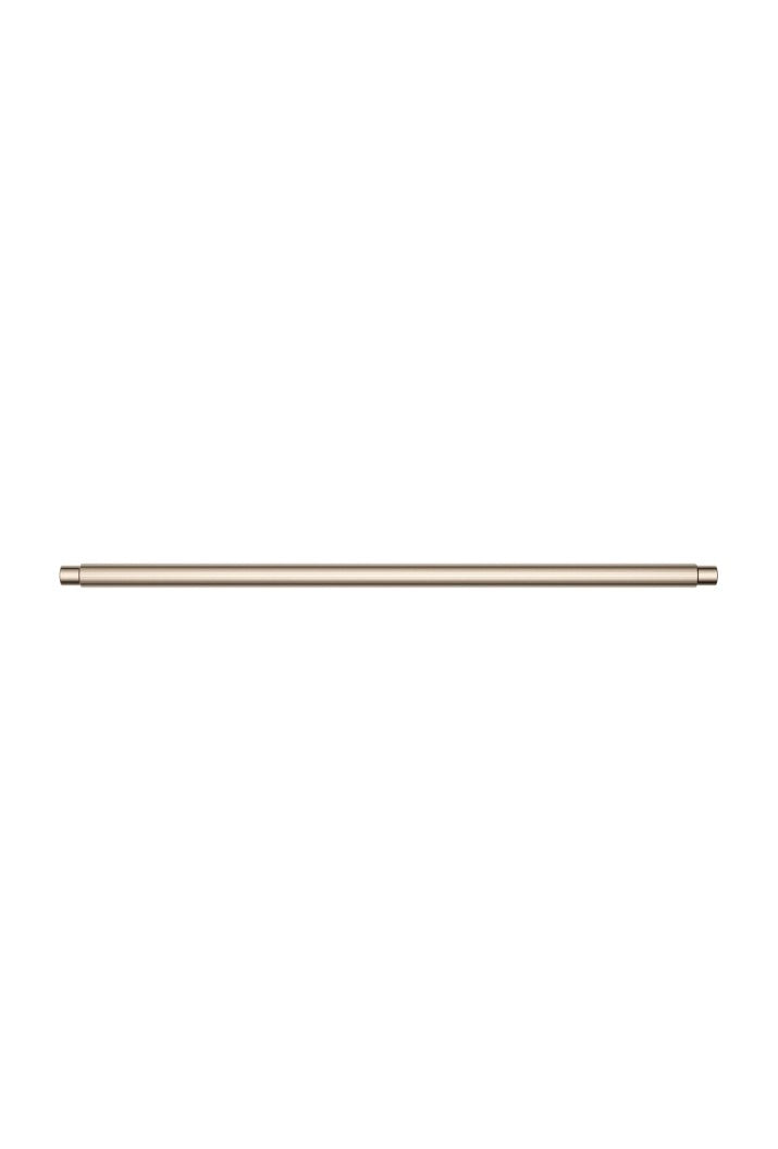 Öppen Round Pull 328mm Cabinet Handle (Linear Knurled) - PVD Champagne