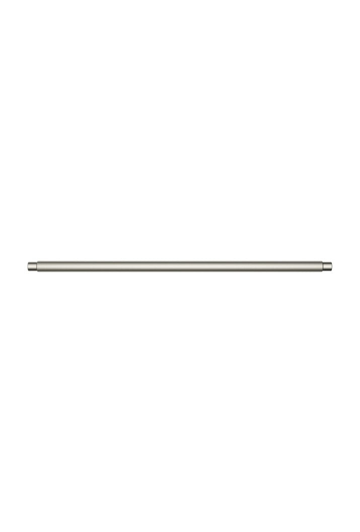 Öppen Round Pull 328mm Cabinet Handle (Linear Knurled) - PVD Brushed Nickel