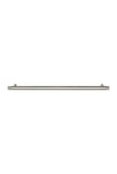 Öppen Round Pull 328mm Cabinet Handle (Linear Knurled) - PVD Brushed Nickel