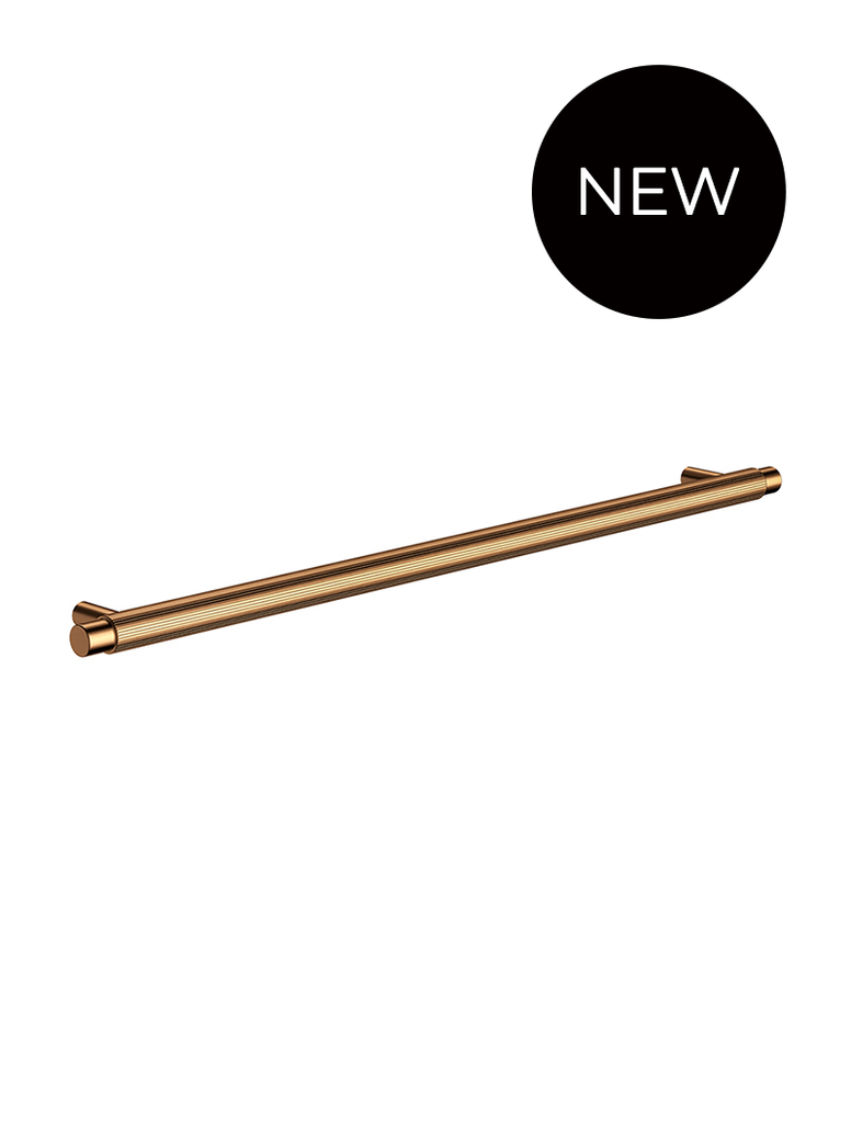 Öppen Round Pull 328mm Cabinet Handle (Linear Knurled)