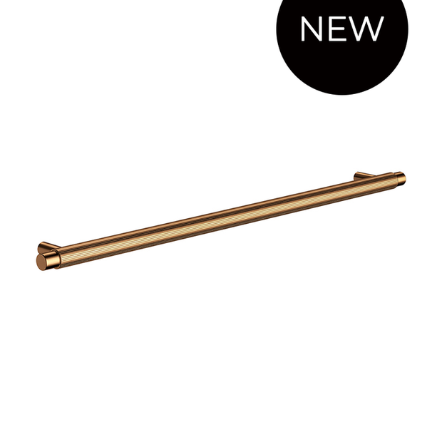 Öppen Round Pull 328mm Cabinet Handle (Linear Knurled)