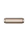 Öppen T-Pull Cabinet Handle (Linear Knurled) - PVD Champagne