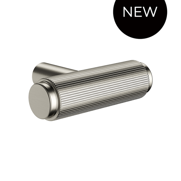Öppen T-Pull Cabinet Handle (Linear Knurled)