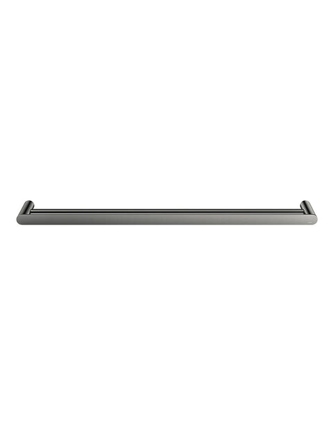 Meir Curva Double Towel Rail 800mm, Shadow Gunmetal