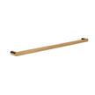 Curvae Single Towel Rail 800mm  - Lustre Bronze